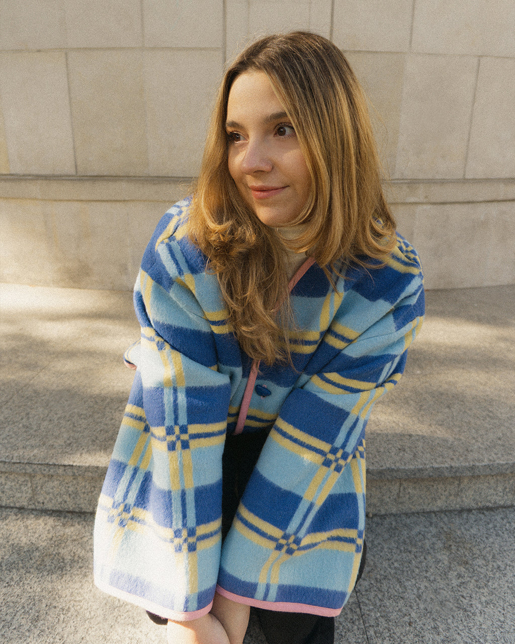 Kurtka kratka blue