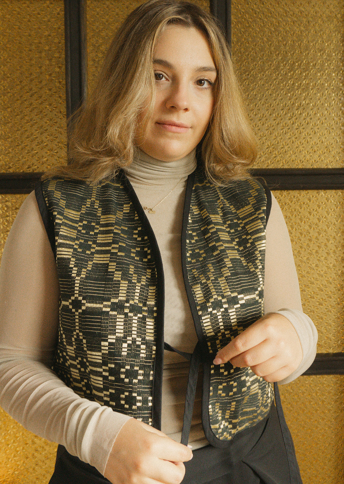 Kamizelka gold
